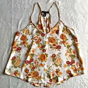 F21 floral woman’s top . Size small.